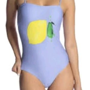 Onia cute designer Lemon swimsuit XS NWT $195